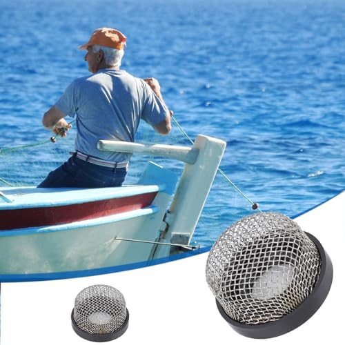 Stainless Steel Mesh Aerator Screen Strainer - ¾ Inch Thread (2 Pcs) - White