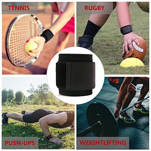 Wrist Brace - 2 Pack Adjustable Support for Carpal Tunnel - Starry Sky Black