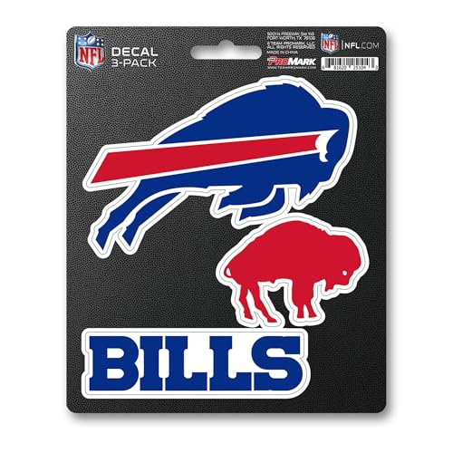 Buffalo Bills Team Decal - Team Colors, 5x7 inches