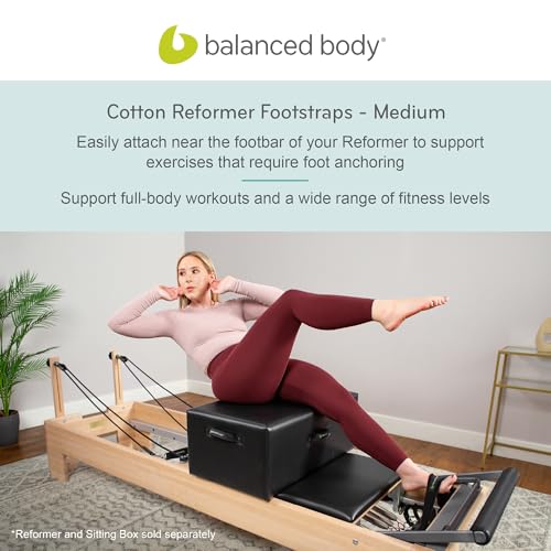 Medium Cotton Footstrap for Pilates Reformer - 27.5 Inches