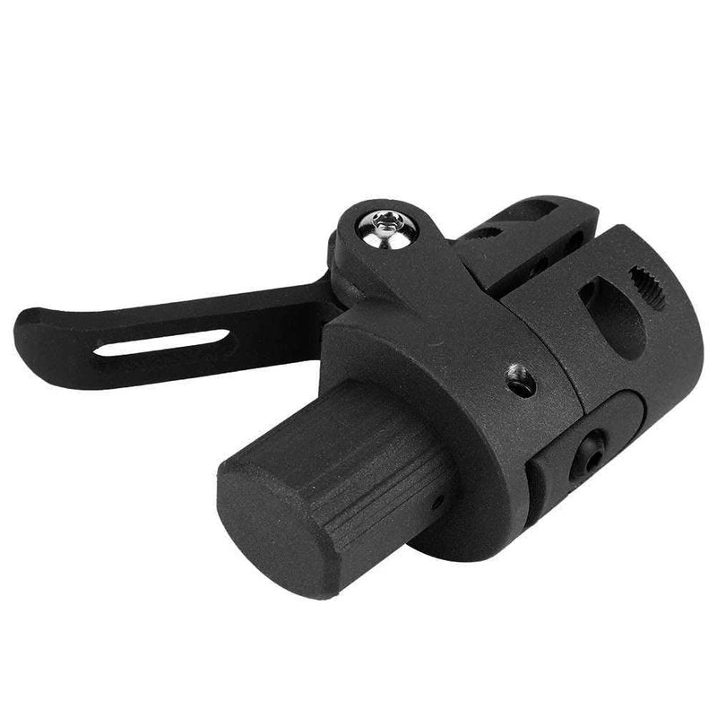 OUKENS Foldable Electric Scooter Pole Base Replacement for Xiaomi M365, Compatible Front Fork Bracket, Black Sturdy Aluminum Alloy Scooter Folding Stem Replacement, Folding Mechanism Upgrade Part