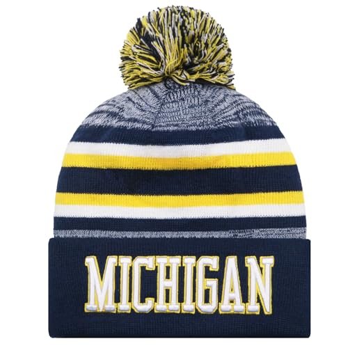 Knit Beanie Hat for Men & Women - One Size - Michigan