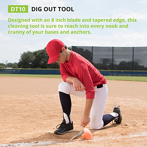 8-Inch Baseball Dig Out Tool - Durable Field Maintenance Equipment