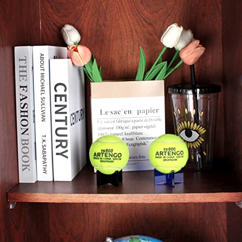 Acrylic Baseball Holder Display Stand - 1.97x1.1 inch, Black