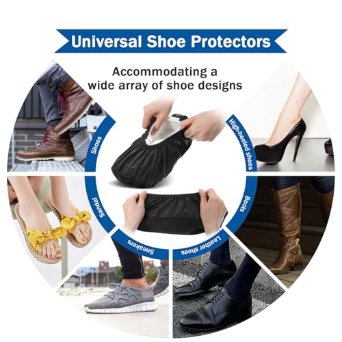 Reusable Non-Slip Bowling Shoe Covers - Large Size