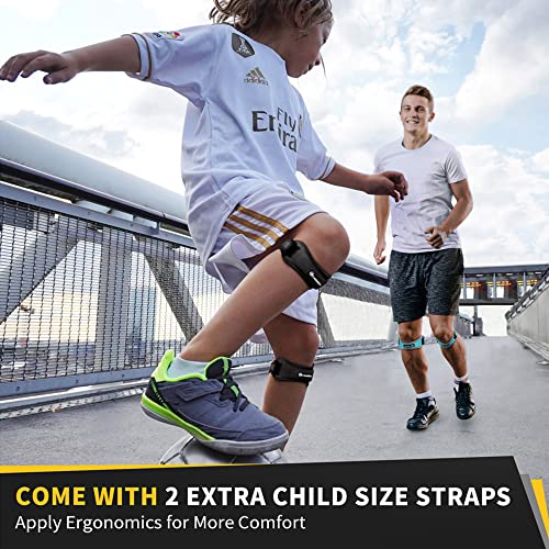 Patella Tendon Knee Straps 2-Pack for Pain Relief & Support