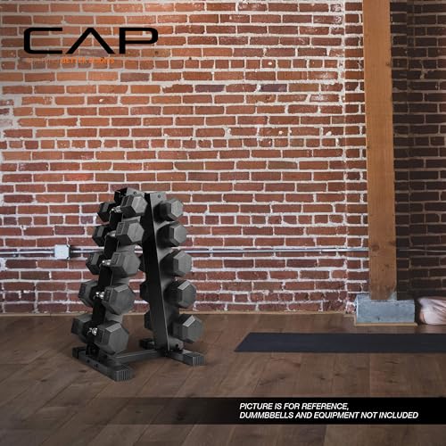 A-Frame Dumbbell Rack - Holds 5-25lb Weights