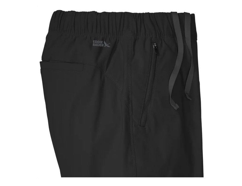 Eddie Bauer Women's Rainier Fleece Lined Jogger Pant (US, Numeric, 6, Regular, Regular, Black)