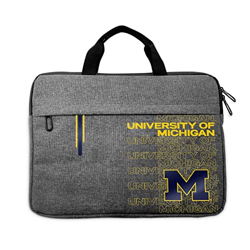 Laptop Sleeve 13 Inch - NCAA Michigan Wolverines - Charcoal Grey