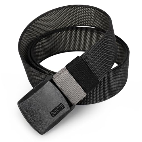 Reversible Nylon Web Belt - YKK Buckle, Metal-Free, 59 Inch