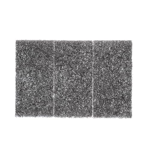 3M Synthetic Steel Wool Pads, #3 Coarse, 6-Pads, Use Wet Or Dry, Compatible With Water-Based Strippers & Finishes, Will Not Shred, Splinter Or Rust Like Steel Wool Does, Rinse and Reuse (10115NA)
