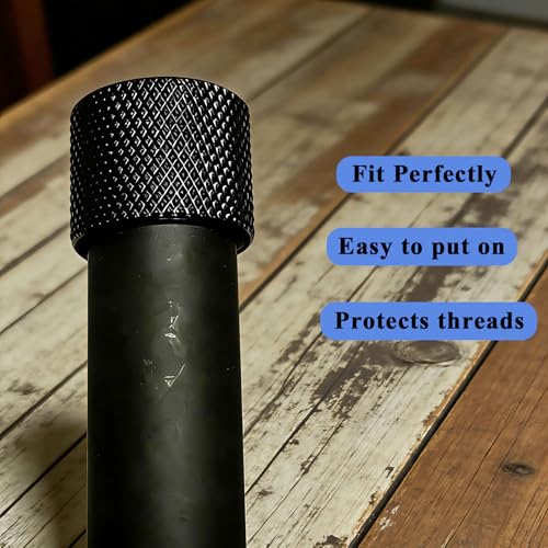 1/2-28 Thread Protector for .22LR .223 & 5.56 - 2 Pack with Crush Washer