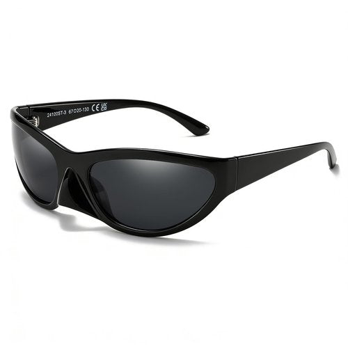 TIGA VINTA Wrap Around Sports Sunglasses for Men Women Hiking Sun Glasses Polarized TR90 Driving Cycling Running Eagle Beak