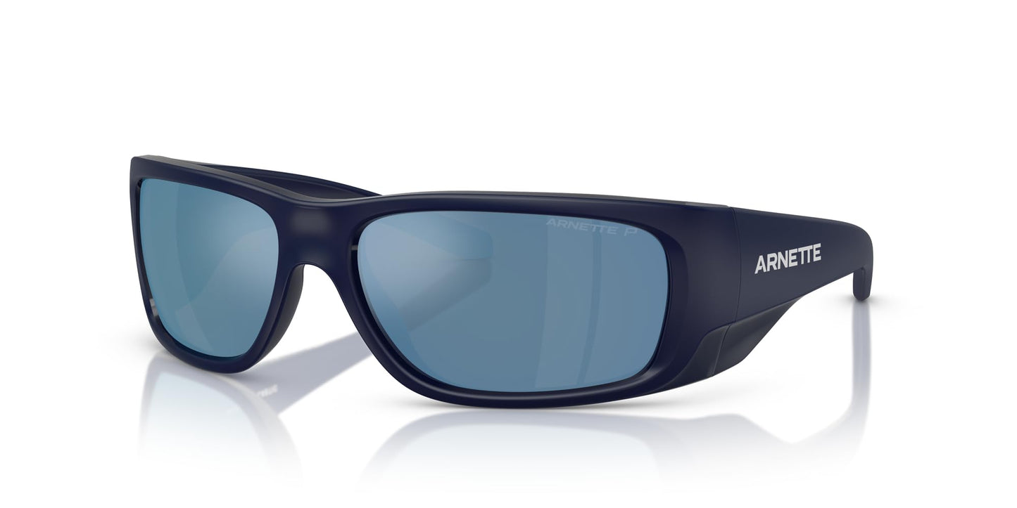ARNETTE Sunglasses AN 4345 275922 Dark Blue Matte Top/Shiny/Grey Mirror Water Polar Policarbonate Polarized
