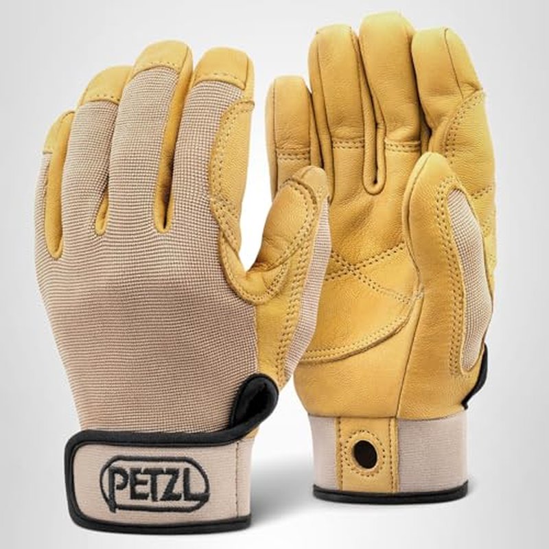 PETZL CORDEX Lightweight Belay/Rappel Gloves - Beige, X-Small