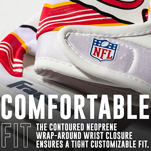 NFL Youth Receiver Gloves - Kansas City Chiefs - X-Small/Small