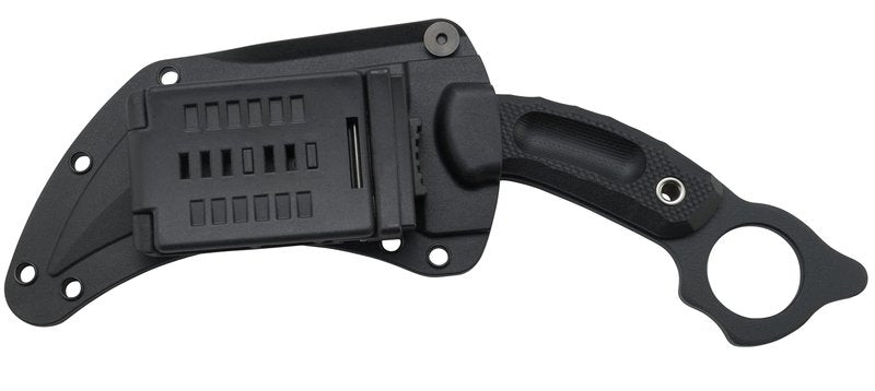 CRKT Du Hoc Fixed Blade Knife with Sheath: SK-5 Plain Edge Blade, G10 Handle, 2630