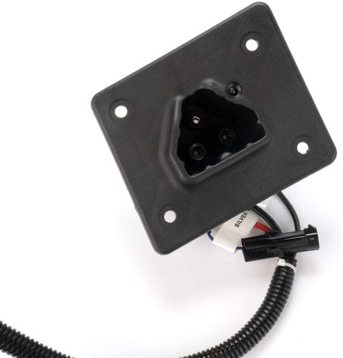 Roykaw Golf Cart Charger Receptacle with Harness Compatible with EZGO TXT RXV 48V Golf Cart Delta-Q Charger Replaces OEM # 602529, 611200, 622417