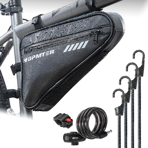 GPMTER Triangle Bike Frame Storage Bag for Mountain, Road & Cycling Bikes