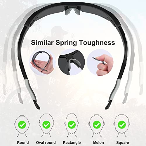 Safety Glasses for Men Women, Safety Goggles ANSI Z87.1 UV Eye Protection, Wrap Around Anti Scratch for Work Lab