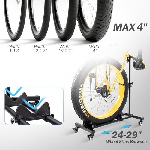 Freestanding Bike Rack with Adjustable Height - 1 Pack