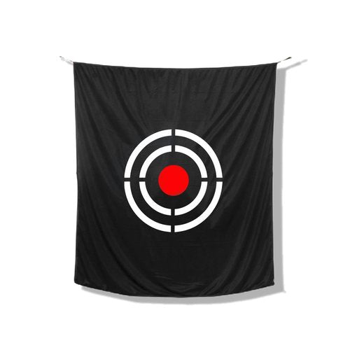 KAIDIDA Golf Target Hitting Cloth - 5 X 4 FT Black Portable Foldable Easy Setup for Indoor Outdoor Backyard Practice Training Aid Beginners Men Father Gift