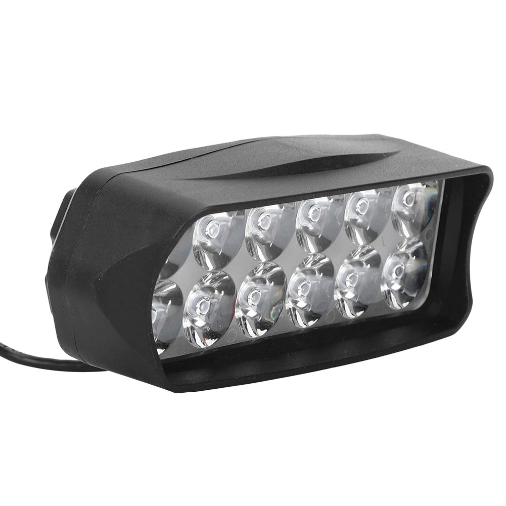 Keenso Motorcycle LED Light, Universal High Brightness 12V-80V Electric LED Lights Tricycle Conversion Light for Motorcycle, Electric Bike, Tricycle