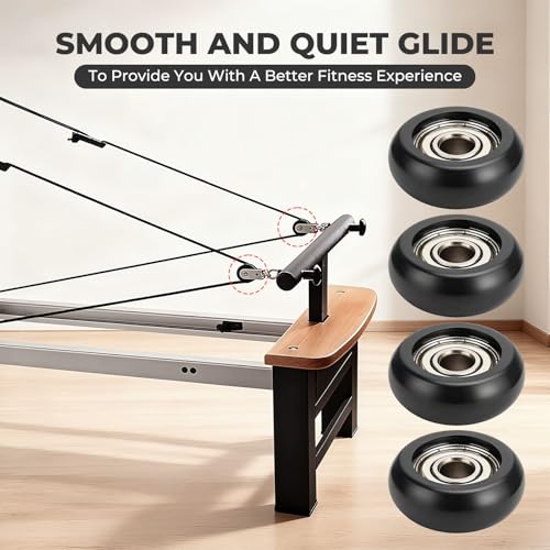 Replacement Roller Wheels for Aero Pilates Reformer - Smooth Glide