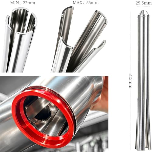 Ten Virtues Stainless Steel Mountain Bike Headset Cup Removal Tool - Fits 1-1/8 to 1-1/2 inch