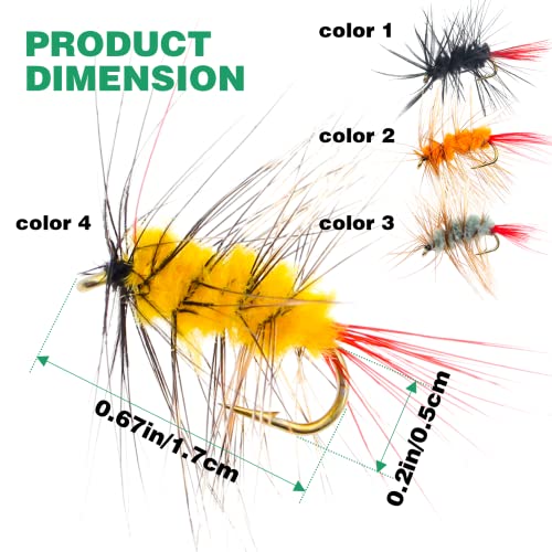 20pcs Fly Fishing Poppers - Topwater Lures for Bass, Trout & More