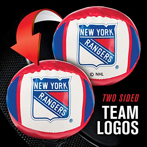 New York Rangers Mini Soft Hockey Stick Set - Kids' Foam Stick & Ball