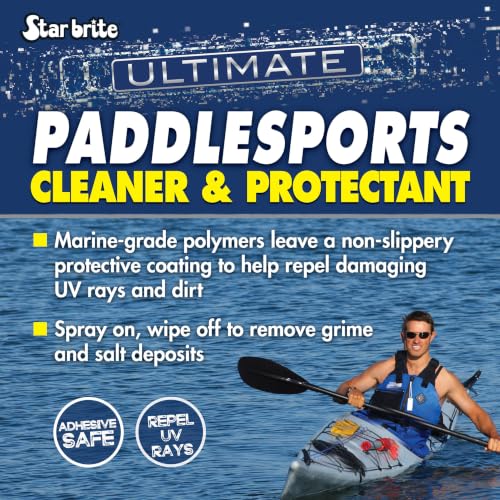 Paddlesports Cleaner & Protectant - UV Spray for Kayaks, Canoes, Paddleboards - 22 OZ