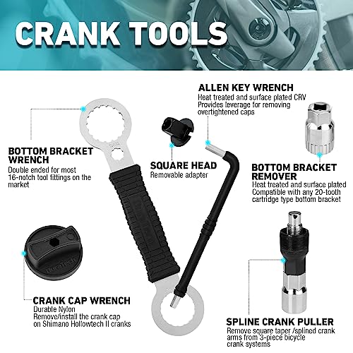 41-Piece Bicycle Repair Tool Kit with Storage Box