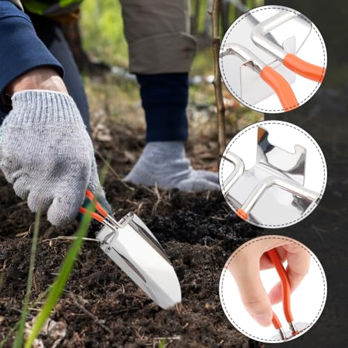 Folding Camping Shovel - Mini Lightweight Stainless Steel 8.8"