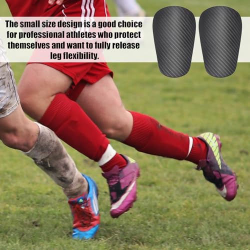 Mini Soccer Shin Guards - 10x6cm Football Shin Pads