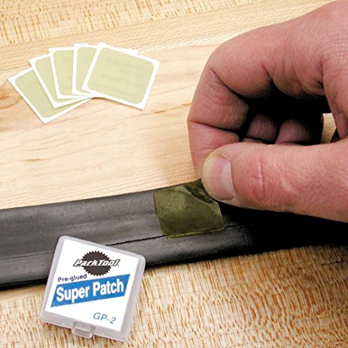 Super Patch Kit for Bicycle Tubes - 6 Patches & Sandpaper