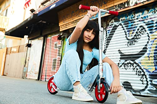 Kick Scooter for Kids 8+ - Razor A5 Lux with 8" Wheels - Blue