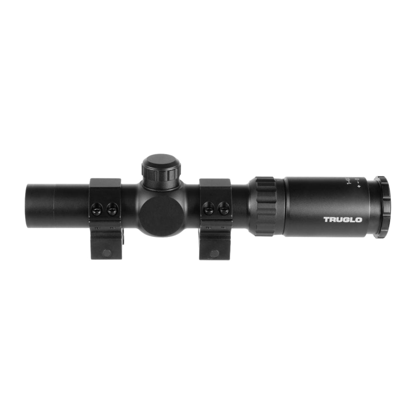 TRUGLO TruBrite 30 Hunter 30mm Compact Waterproof, Shockproof, Fogproof Gun Hunting Scope, 1-4 x 24mm, Matte Black