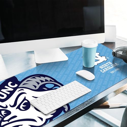 North Carolina Tar Heels Desk Pad - Heavy-Duty, Non-Slip, 31.5" x 12"
