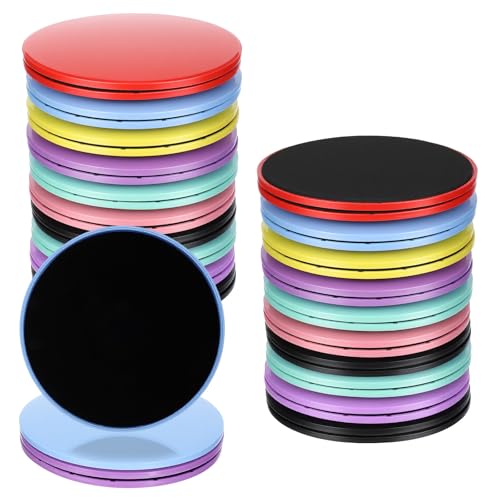 Dual Sided Fitness Glider Sliders - 20 Pack for Gym & Home
