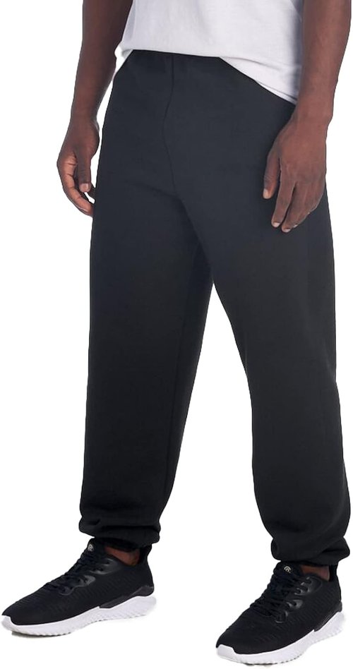 Jerzees Men's NuBlend Fleece Sweatpants - Relaxed Fit, Elastic Bottom, Soft Cotton Blend