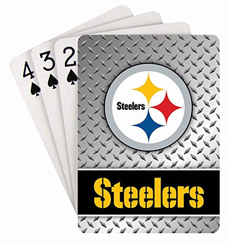 NFL Pittsburgh Steelers Playing Cards - Officially Licensed, 52 Cards