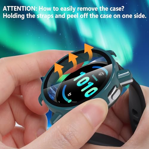 Garmin Vivoactive 5 Screen Protector Case - 5 Pack