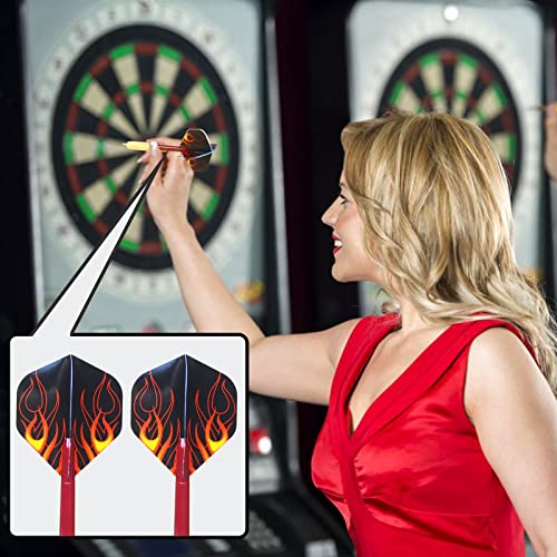 Professional Steel Tip Darts Set - 18g Darts with Case & Accessories