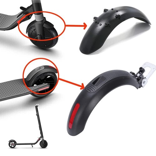 Lveofielygi Rear Mudguard Compatible with Ninebot Segway ES1 ES2 ES22 Electric Scooter, Mudguard Replacement Accessories for Scooter
