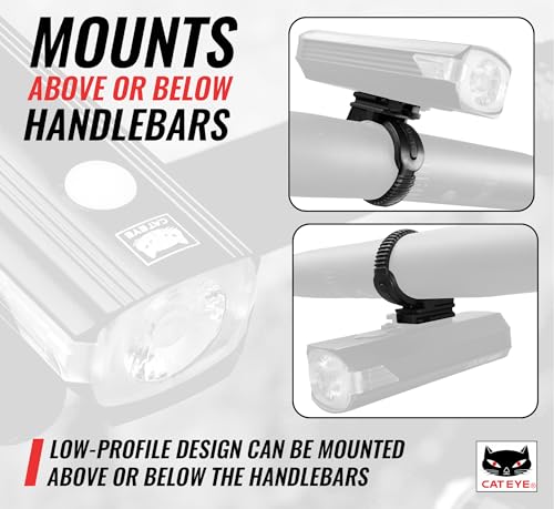 FlexTight Bracket for Bicycle Headlights - Tool-less Installation