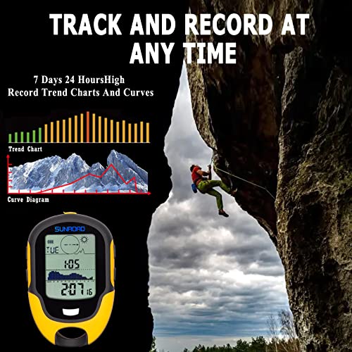 Multi-Function Digital Watch with Altimeter, Compass & Thermometer