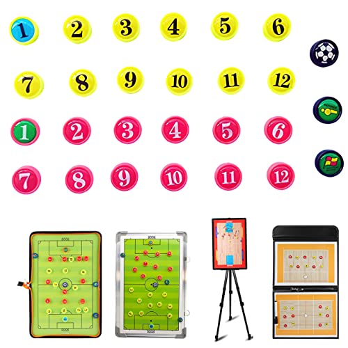 27 Premium Magnetic Gel Magnets for Sports Coaching