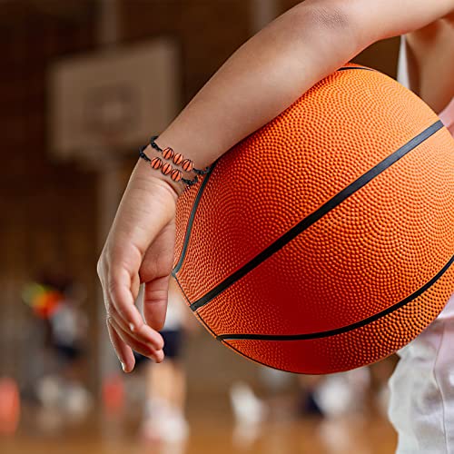 Basketball Bracelets - 24 Pcs Adjustable Sports Theme for Kids