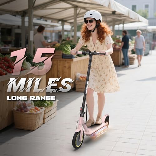 Foldable Electric Scooter 350W Motor, 19 MPH, 15 Mile Range